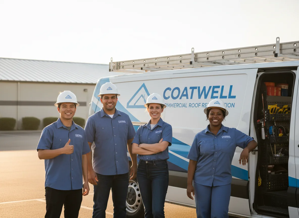 Commercial roof coating company in Maynard, MN